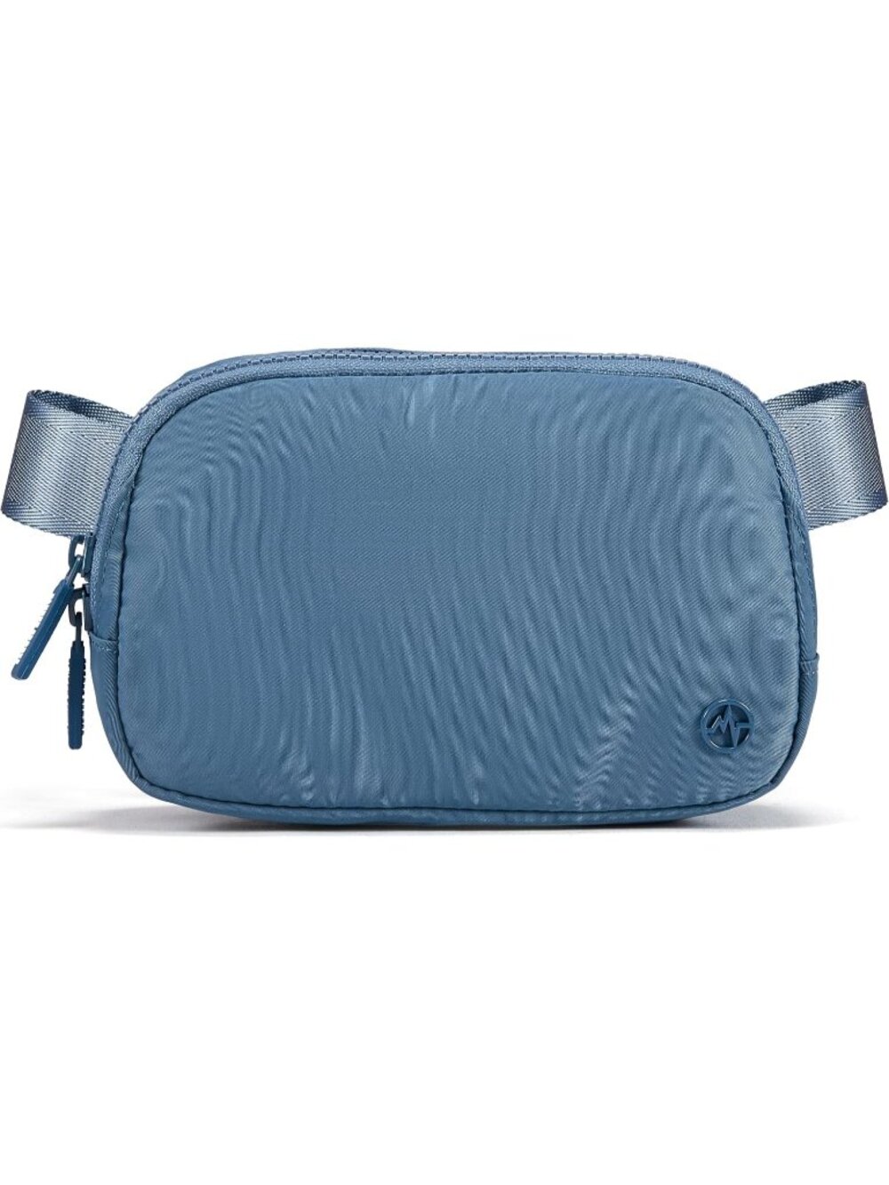 👜Women's Indigo Blue Two-Way Zipper Crossbody Bag Adjustable Strap Belt Bag